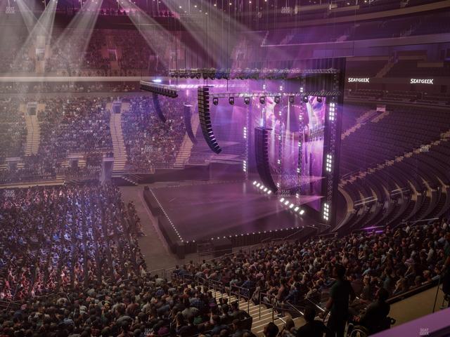 Madison Square Garden - Section 212 Seat View
