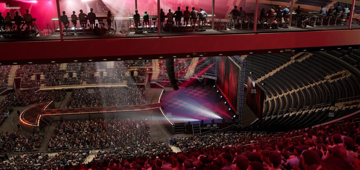 Madison Square Garden - Section 212 Seat View