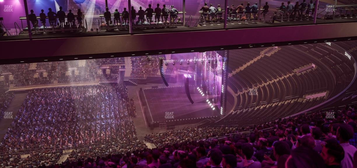 Madison Square Garden - Section 212 Seat View
