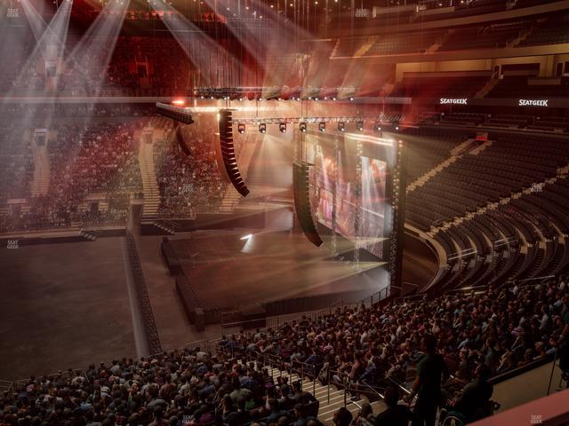 Madison Square Garden - Section 212 Seat View