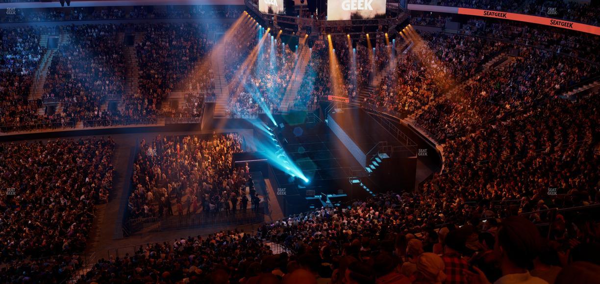 Madison Square Garden - Section 212 Seat View