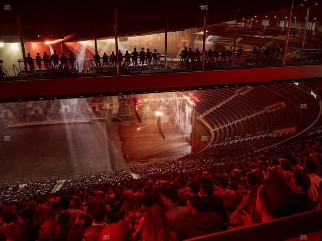 Madison Square Garden - Section 212 Seat View