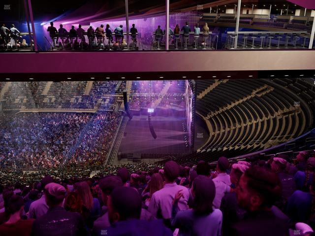 Madison Square Garden - Section 213 Seat View Madison Square Garden - Section 213 Seat View