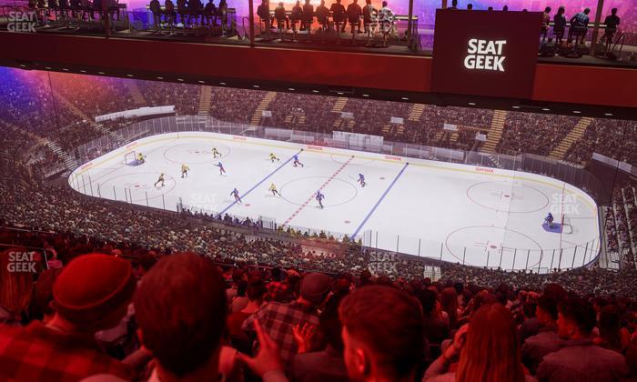 Madison Square Garden - Section 213 Seat View