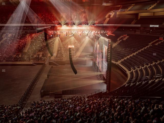 Madison Square Garden - Section 213 Seat View