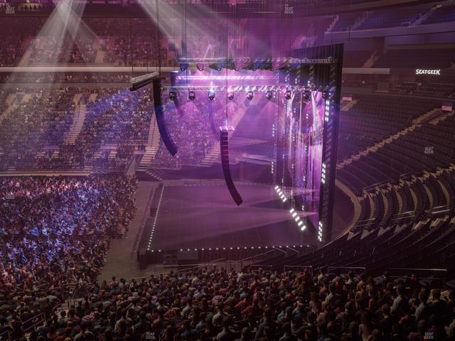 Madison Square Garden - Section 213 Seat View
