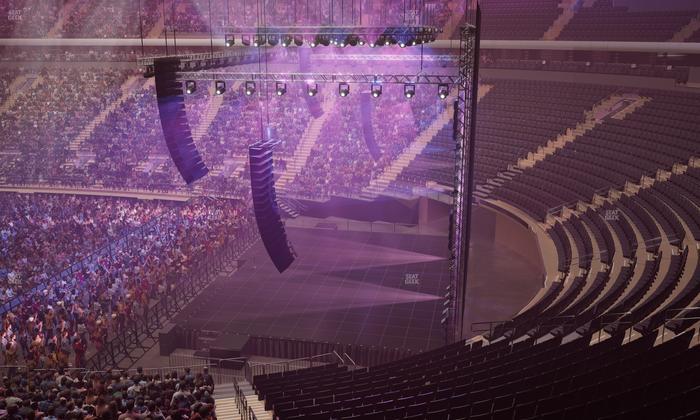 Madison Square Garden - Section 214 Seat View