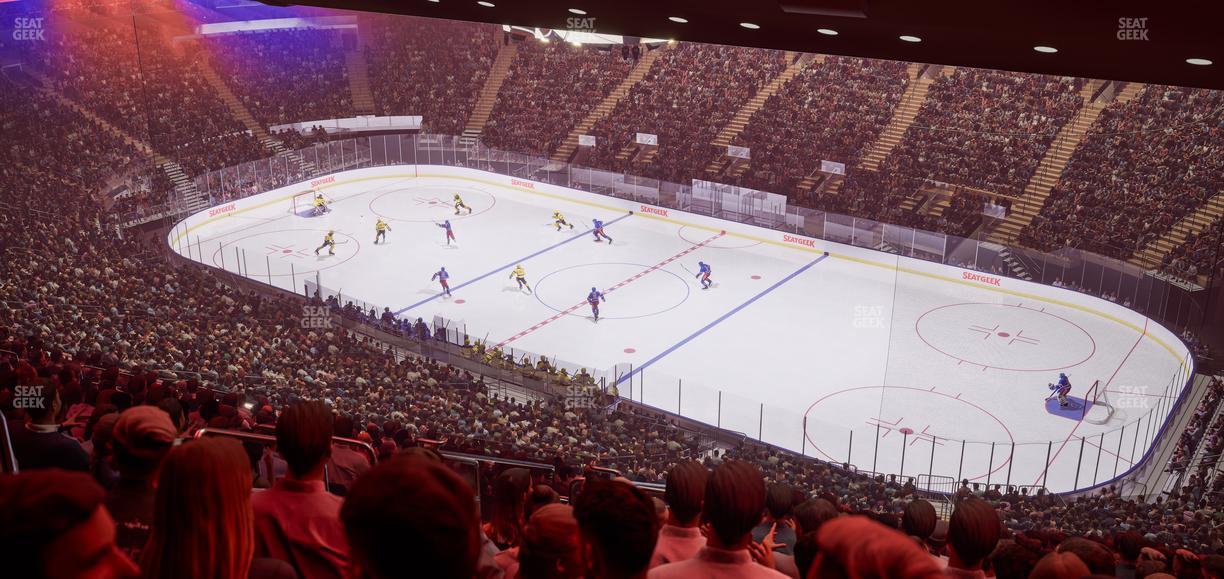 Madison Square Garden - Section 214 Seat View