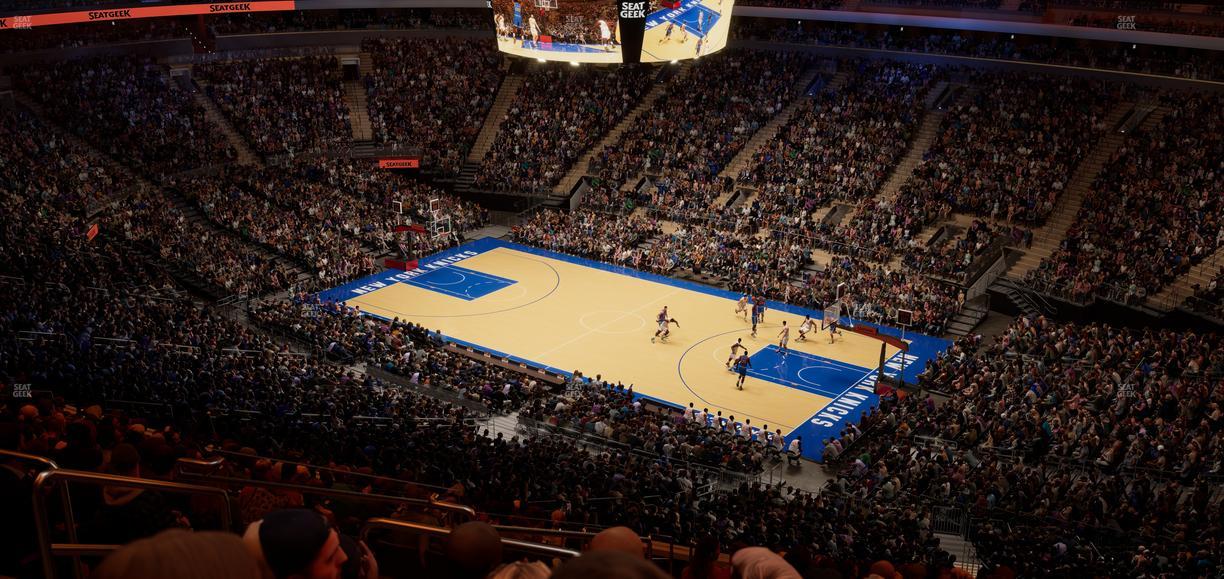 Madison Square Garden - Section 214 Seat View