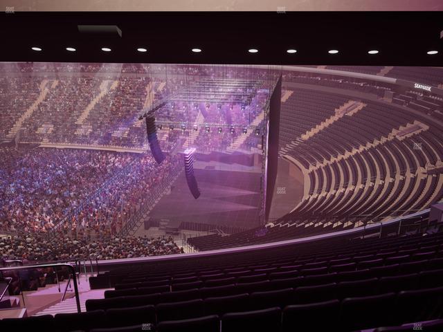 Madison Square Garden - Section 214 Seat View Madison Square Garden - Section 214 Seat View