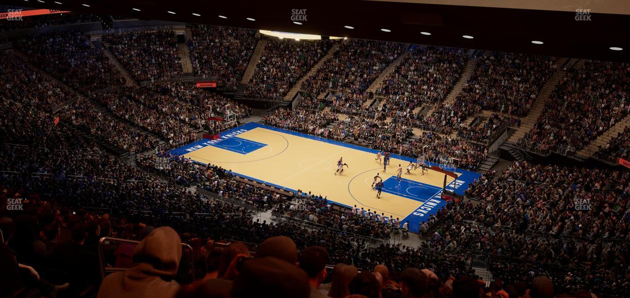 Madison Square Garden - Section 214 Seat View