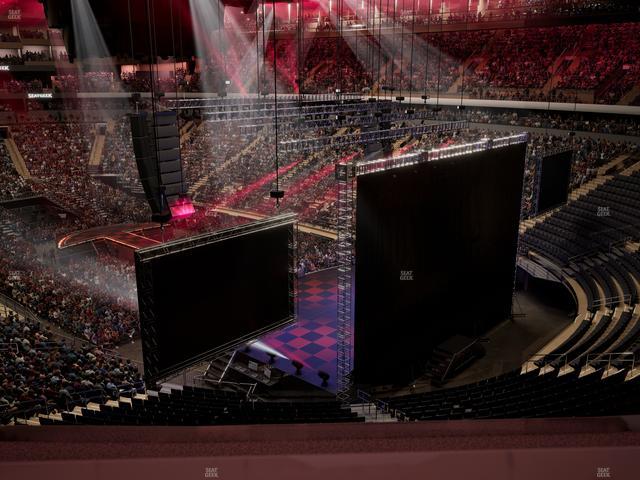 Madison Square Garden - Section 215 P Seat View