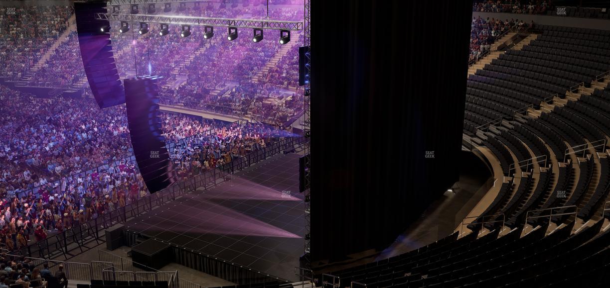 Madison Square Garden - Section 215 P Seat View