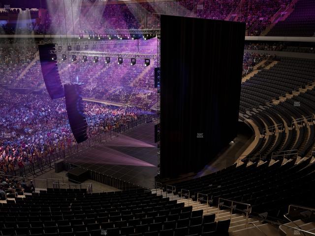 Madison Square Garden - Section 215 P Seat View