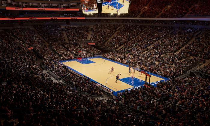 Madison Square Garden - Section 215 P Seat View