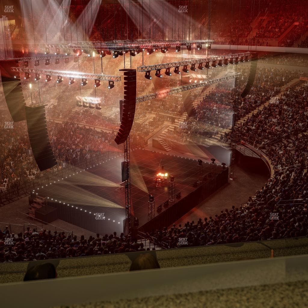 Madison Square Garden - Section 215 P Seat View