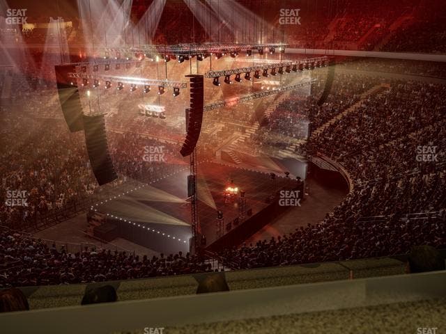 Madison Square Garden - Section 215 P Seat View