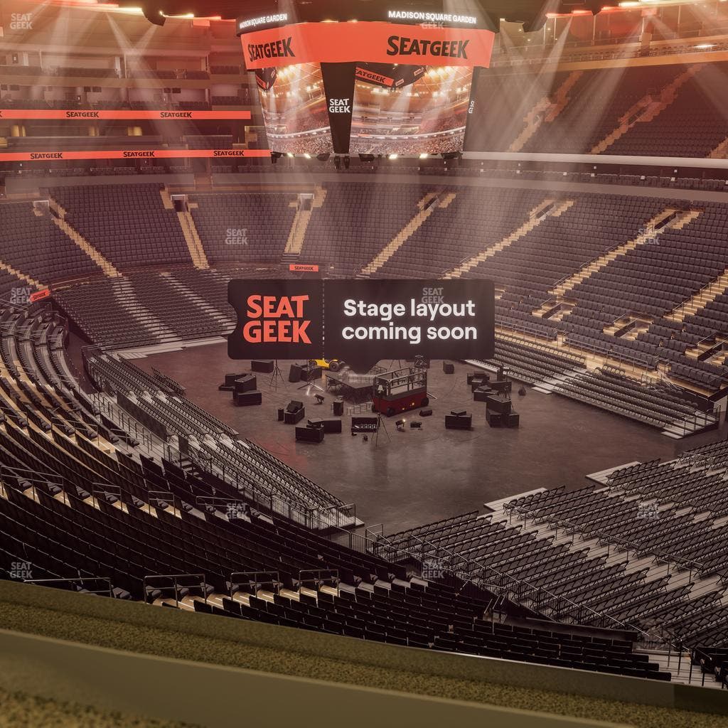 Madison Square Garden - Section 215 P Seat View