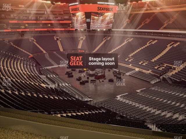Madison Square Garden - Section 215 P Seat View