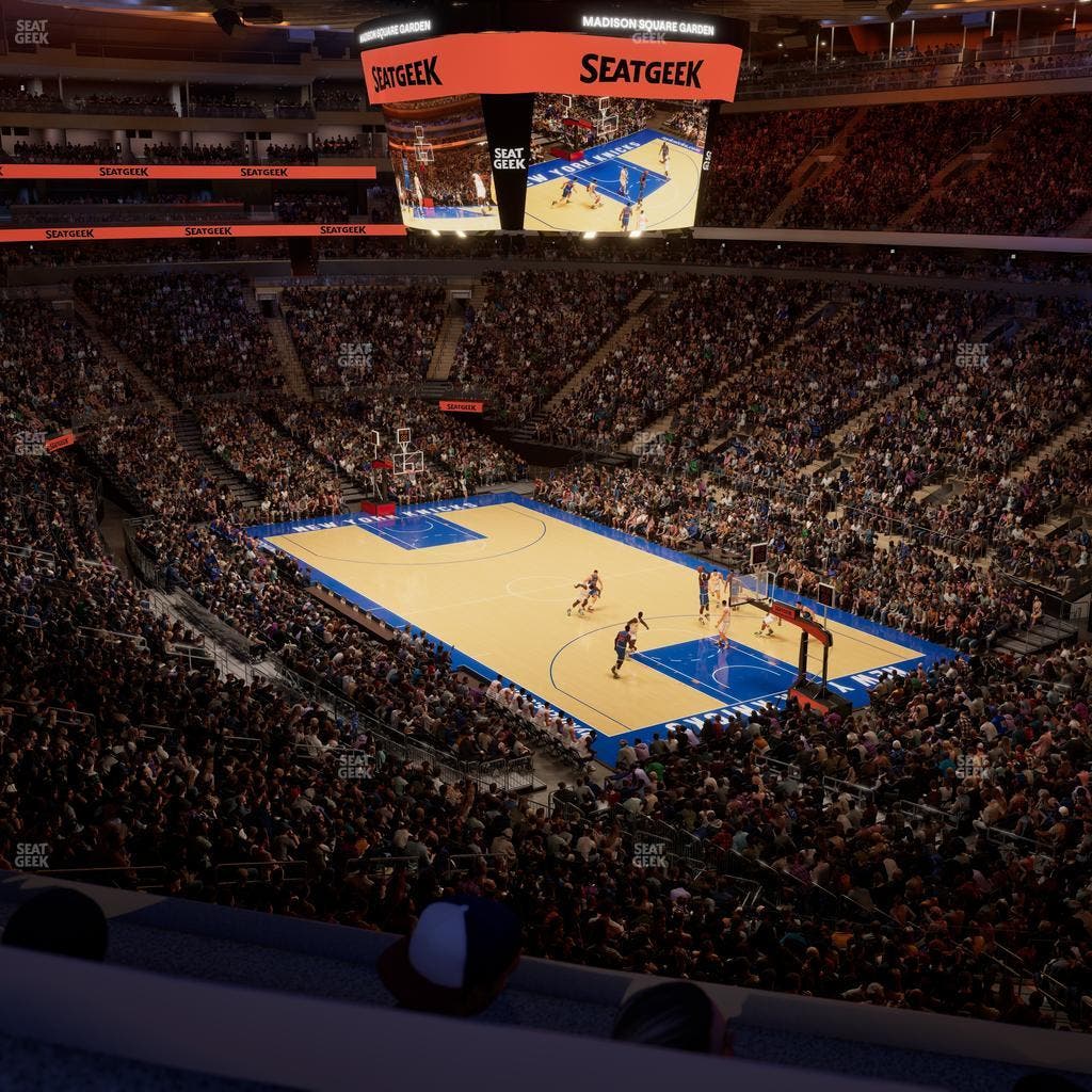 Madison Square Garden - Section 215 P Seat View
