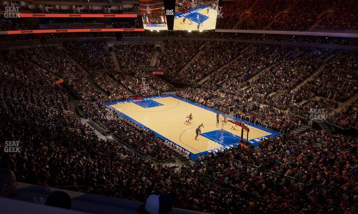 Madison Square Garden - Section 215 P Seat View