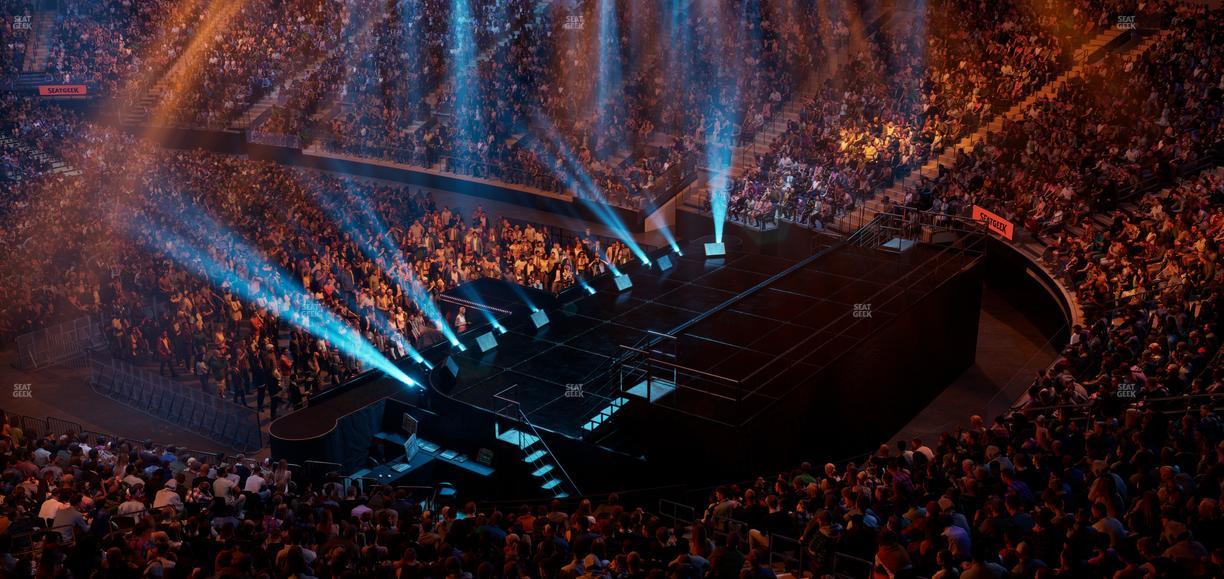 Madison Square Garden - Section 215 P Seat View
