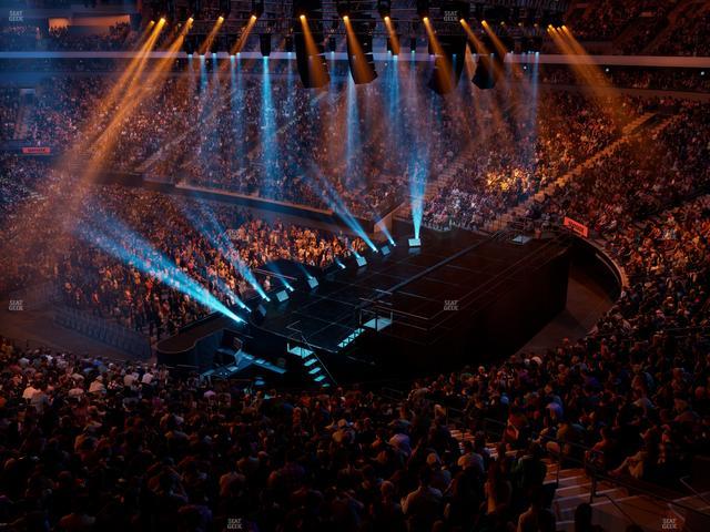 Madison Square Garden - Section 215 P Seat View