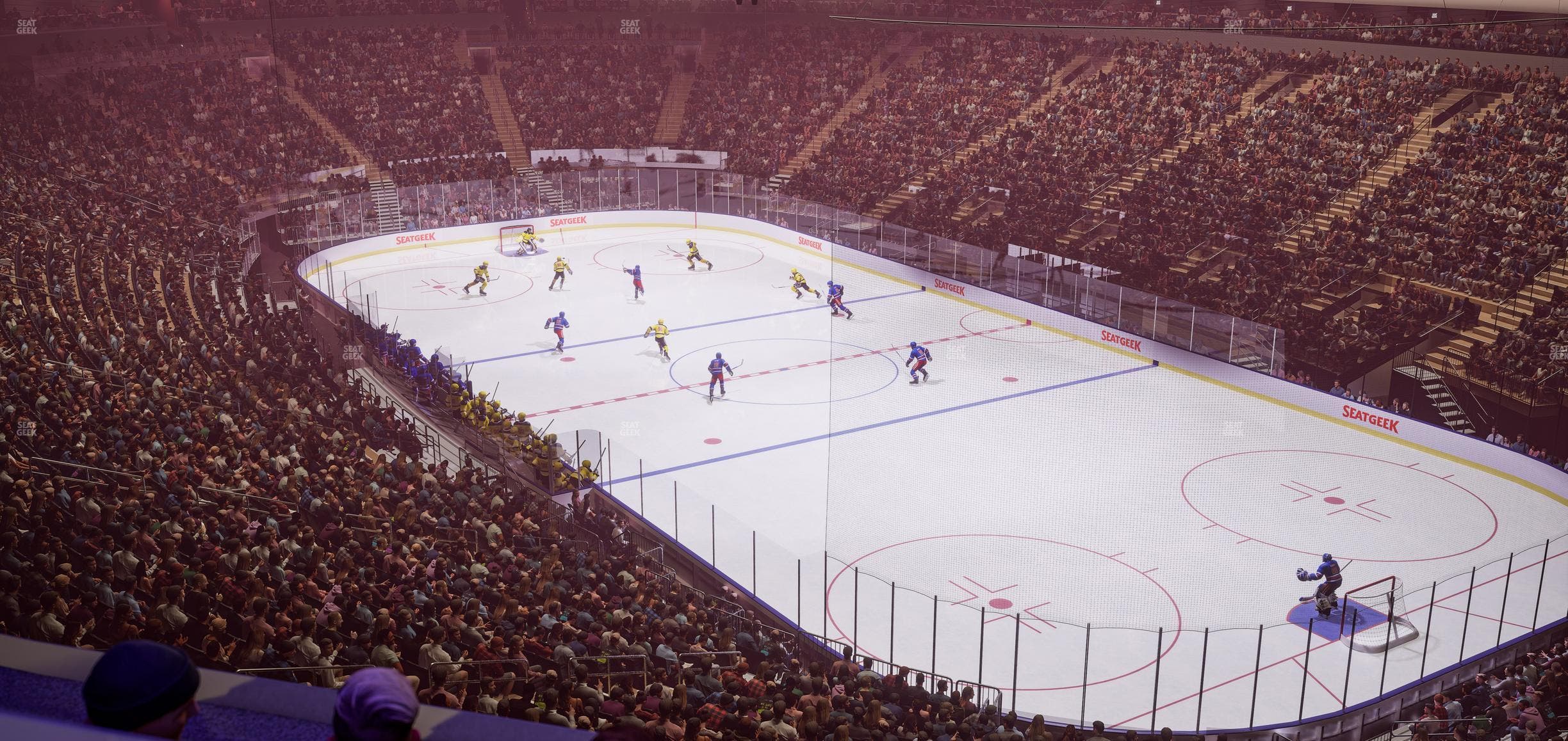 Madison Square Garden - Section 215 P Seat View