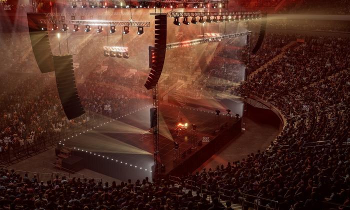 Madison Square Garden - Section 215 P Seat View