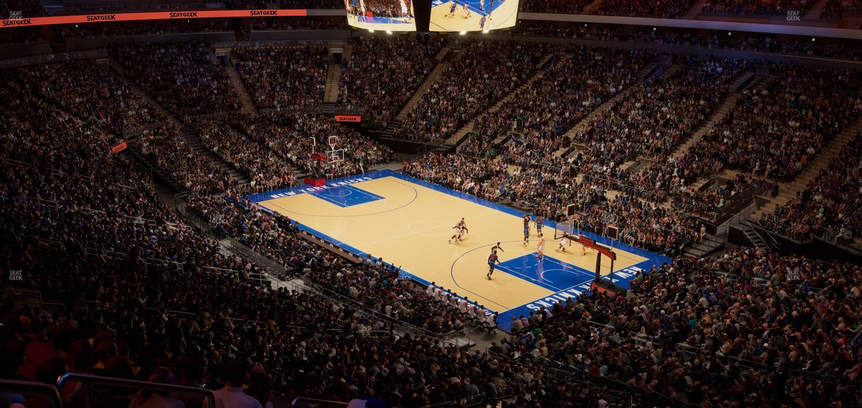 Madison Square Garden - Section 215 Seat View