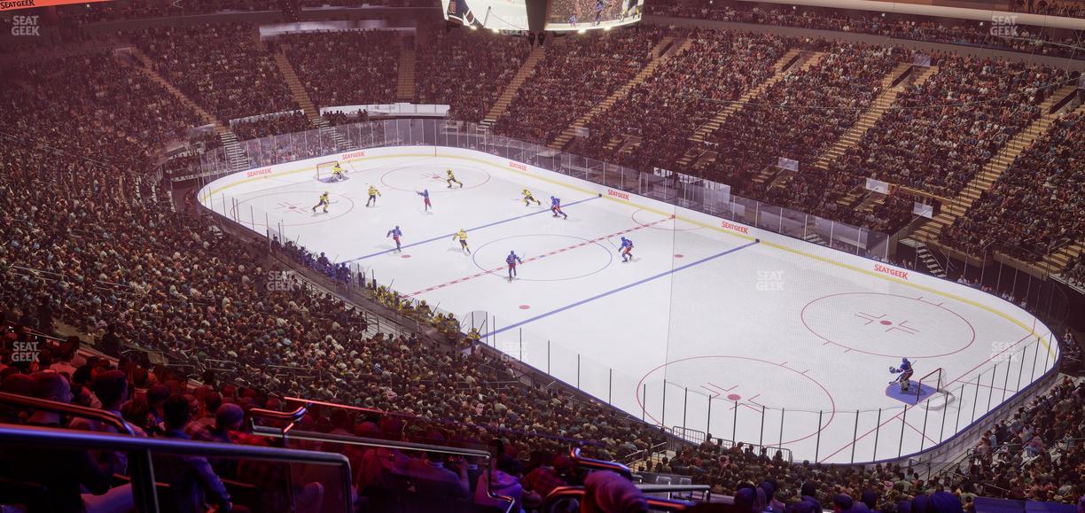 Madison Square Garden - Section 215 Seat View