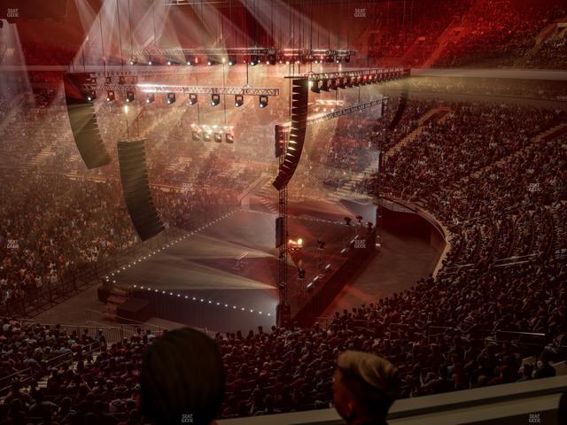 Madison Square Garden - Section 215 Seat View