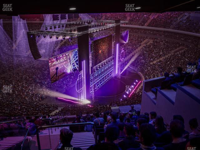 Madison Square Garden - Section 215 Seat View Madison Square Garden - Section 215 Seat View