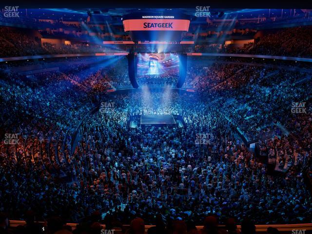 Madison Square Garden - Section 217 Seat View Madison Square Garden - Section 217 Seat View