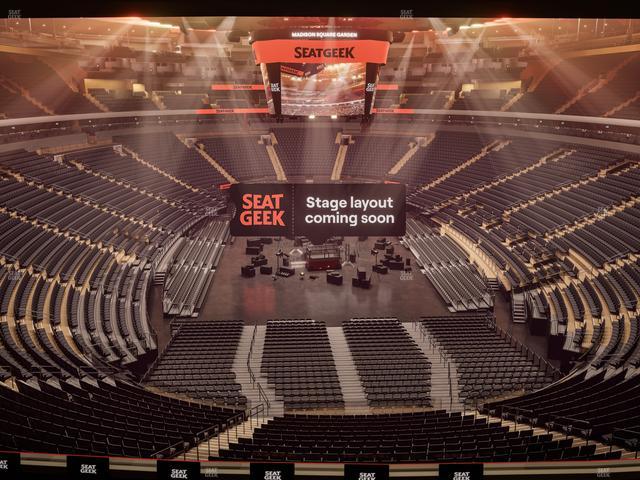 Madison Square Garden - Section 217 Seat View Madison Square Garden - Section 217 Seat View