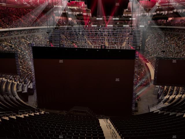 Madison Square Garden - Section 218 Lwc Seat View