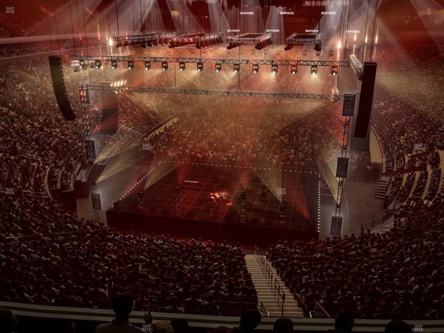 Madison Square Garden - Section 218 Lwc Seat View