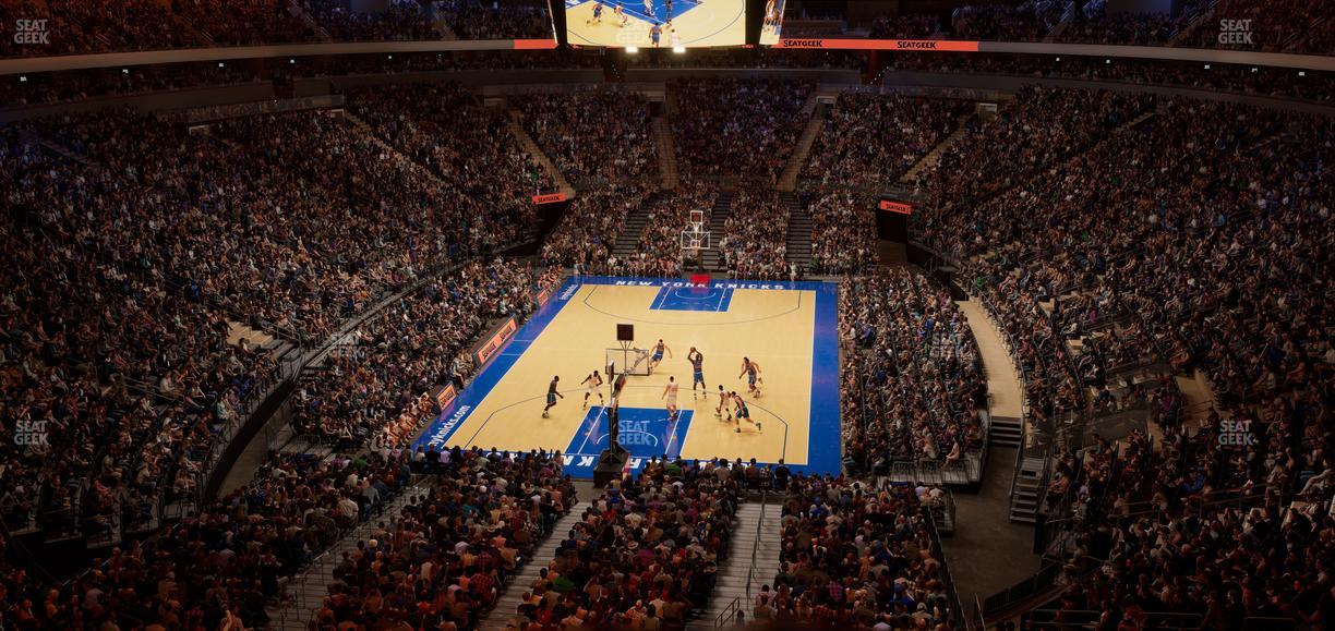 Madison Square Garden - Section 218 Lwc Seat View