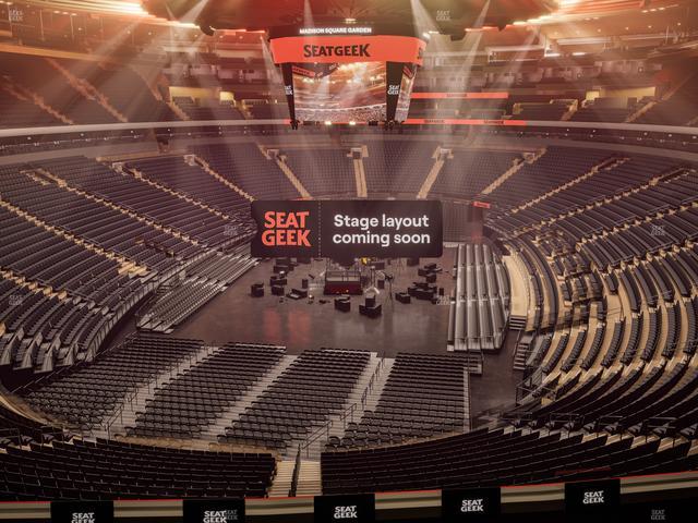 Madison Square Garden - Section 218 Seat View Madison Square Garden - Section 218 Seat View