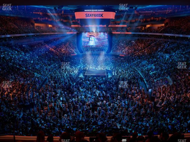 Madison Square Garden - Section 218 Seat View Madison Square Garden - Section 218 Seat View