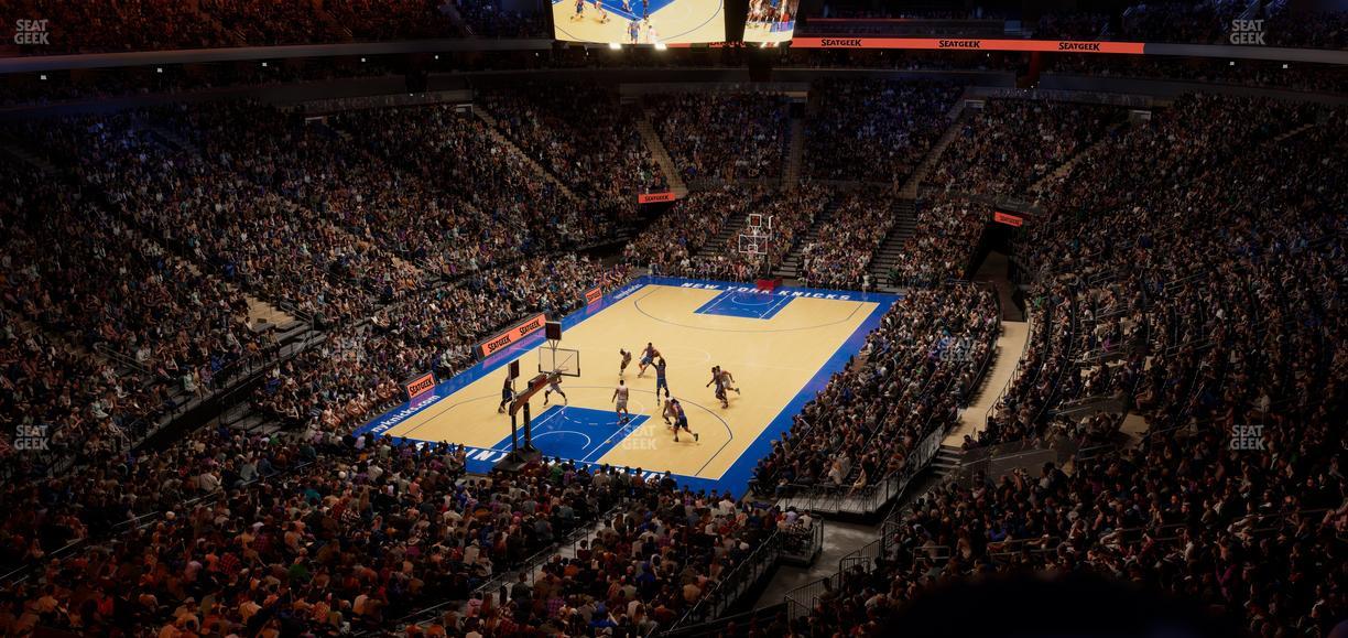 Madison Square Garden - Section 219 Seat View