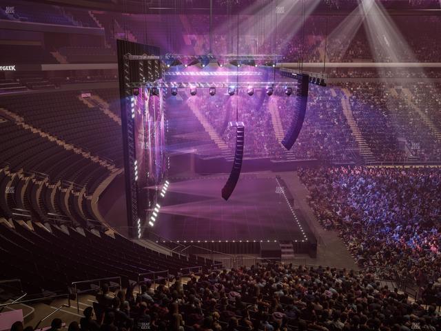 Madison Square Garden - Section 222 Seat View