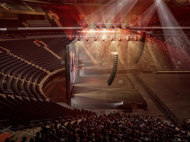 Madison Square Garden - Section 222 Seat View