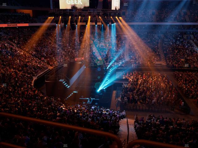 Madison Square Garden - Section 223 Lwc Seat View
