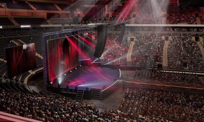 Madison Square Garden - Section 223 Lwc Seat View