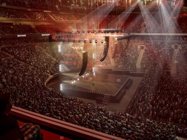 Madison Square Garden - Section 223 Lwc Seat View