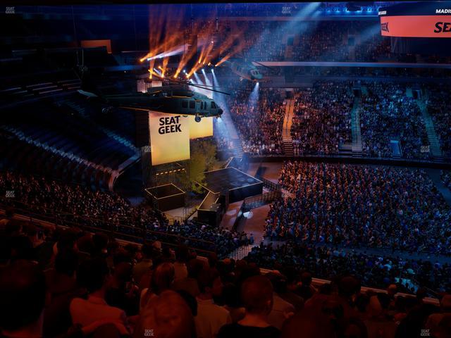 Official view from Section 223 at Madison Square Garden