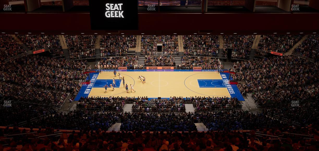 Madison Square Garden - Section 224 Uwc Seat View