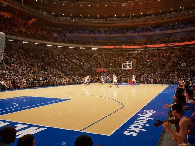 Madison Square Garden - Section 3 Seat View
