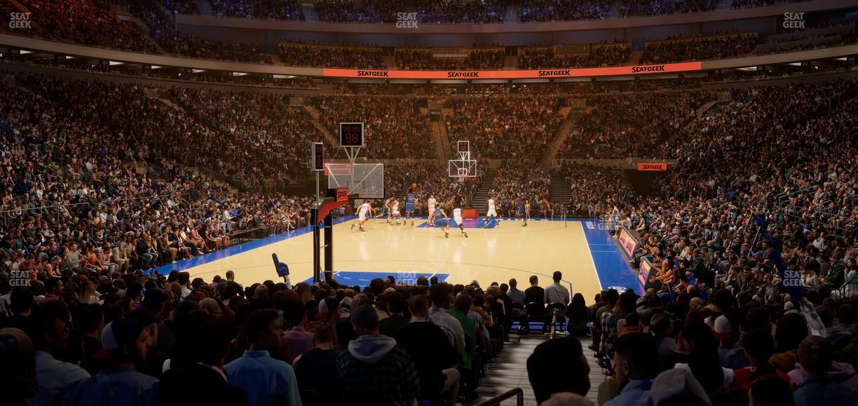Madison Square Garden - Section 3 Seat View